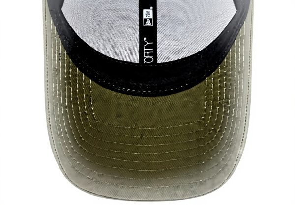 New Era Yankees Cap Oliv Baumwolle MLB Fan Accessoire