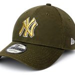 New Era Yankees Cap Oliv Baumwolle MLB Fan Accessoire
