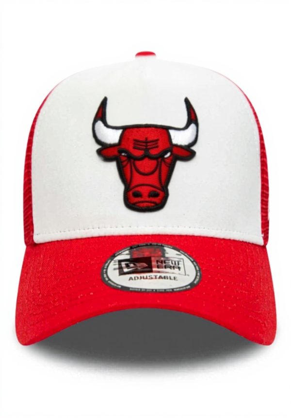 Chicago Bulls Cap New Era A-Frame Trucker verstellbar