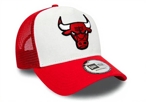 Chicago Bulls Cap New Era A-Frame Trucker verstellbar