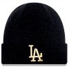 New Era MLB Beanie Herren Los Angeles Dodgers Schwarz