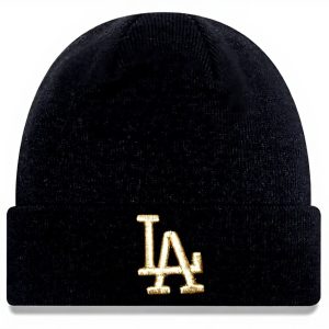 New Era MLB Beanie Herren Los Angeles Dodgers Schwarz