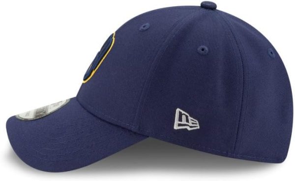 New Era MLB Milwaukee Brewers Cap 9Forty Schwarz verstellbar-3