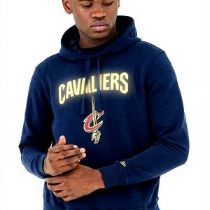 New Era NBA Cleveland Cavaliers Hoodie Blau Kapuzenpullover