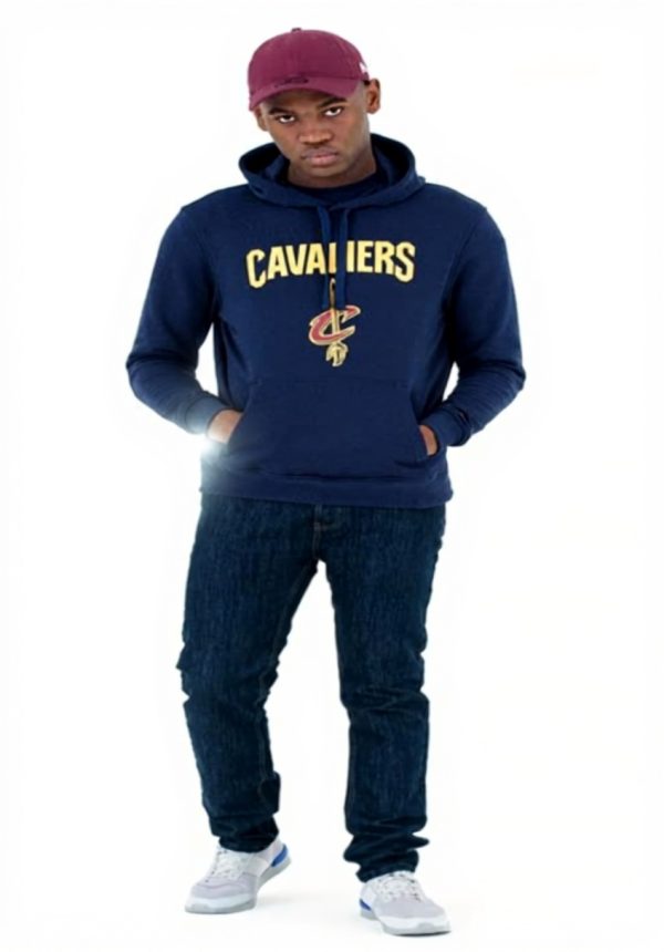 New Era NBA Cleveland Cavaliers Hoodie Blau Kapuzenpullover