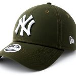 New Era Yankees MLB Cap Olive 9Forty Damen Baseball Mütze