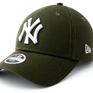 New Era Yankees MLB Cap Olive 9Forty Damen Baseball Mütze