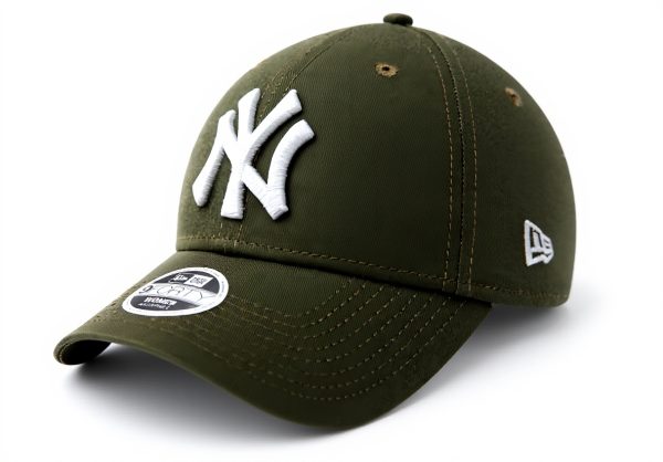 New Era Yankees MLB Cap Olive 9Forty Damen Baseball Mütze