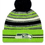 NFL Winter Mütze New Era Blau Grün Einheitsgröße Herren