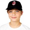 A.C. Milan Kids Cap New Era MIT Logo Baseballkappe