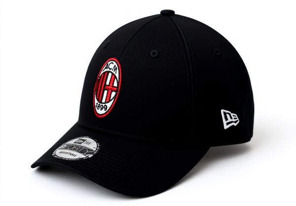 A.C. Milan Kids Cap New Era MIT Logo Baseballkappe