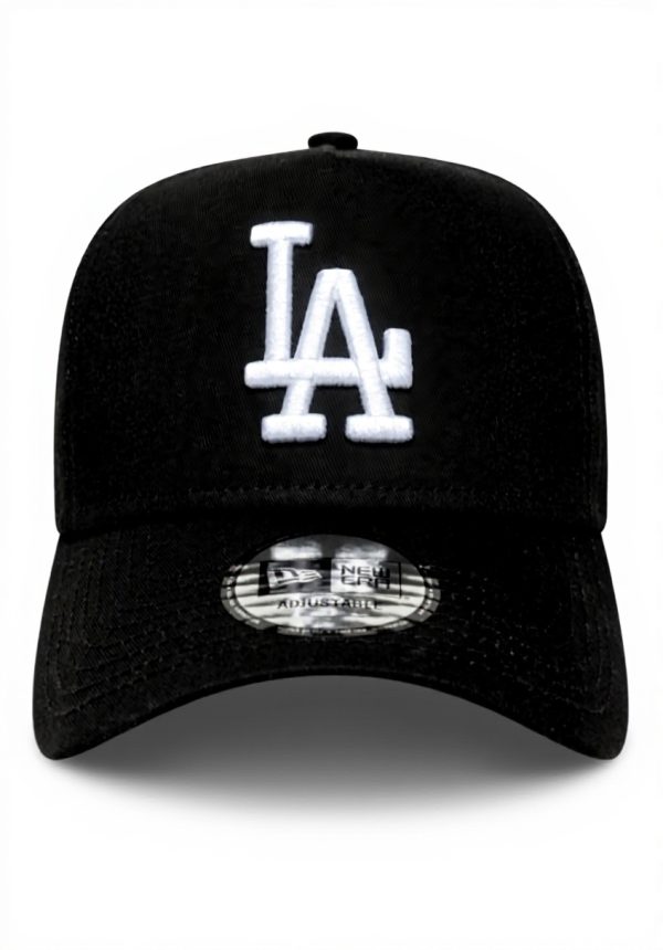 New Era Dodgers Cap schwarz 9Forty A-Frame MLB