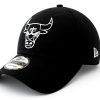 New Era NBA Cap 9Forty verstellbar Teamlogo Basketball Kappe