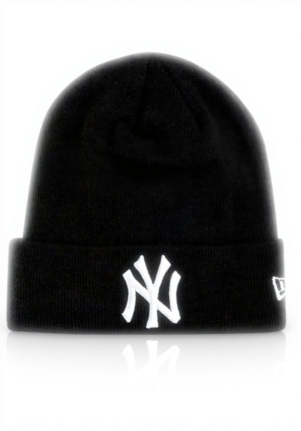 New Era Yankees Strickmütze Herren Schwarz Einheitsgröße