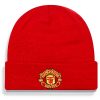 Manchester United Beanie New Era Herren Acryl Mütze Rot