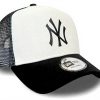 New Era Yankees Cap Adjustable Trucker Mesh Back Herren