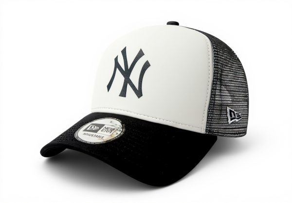 New Era Yankees Cap Adjustable Trucker Mesh Back Herren