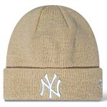 New Era Yankees Strickmütze MLB Beige Einheitsgröße