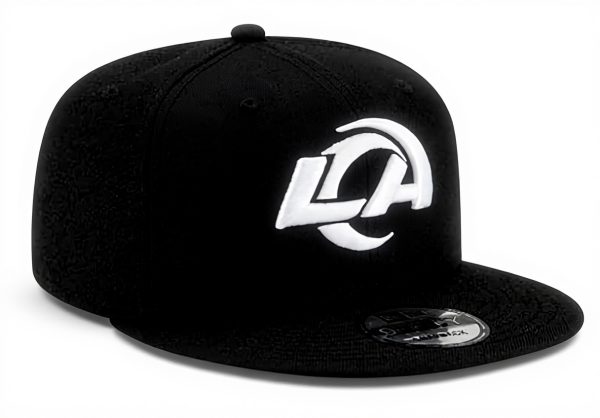 New Era NFL Snapback Cap Schwarz Weiß verstellbar