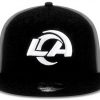 New Era NFL Snapback Cap Schwarz Weiß verstellbar