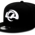 New Era NFL Snapback Cap Schwarz Weiß verstellbar