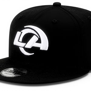 New Era NFL Snapback Cap Schwarz Weiß verstellbar
