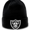 Oakland Raiders Beanie New Era Schwarz Unisex Mütze
