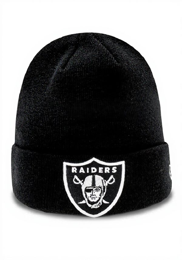 Oakland Raiders Beanie New Era Schwarz Unisex Mütze