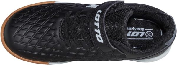 Lotto Sneaker Unisex Kinder Schwarz Weiß Schwarz Dunkelgrau-4