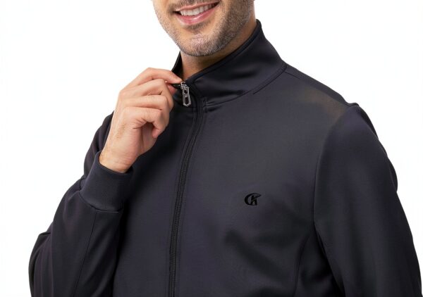 Trainingsanzug Herren Polyester Bequem Atmungsaktiv-3