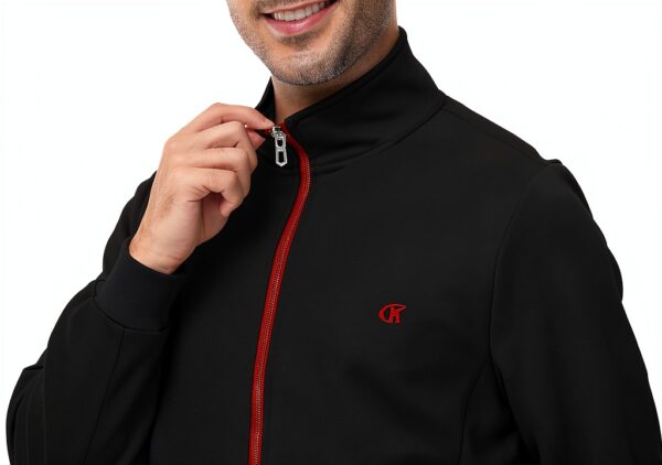 Trainingsanzug Herren Polyester Bequem Atmungsaktiv-3