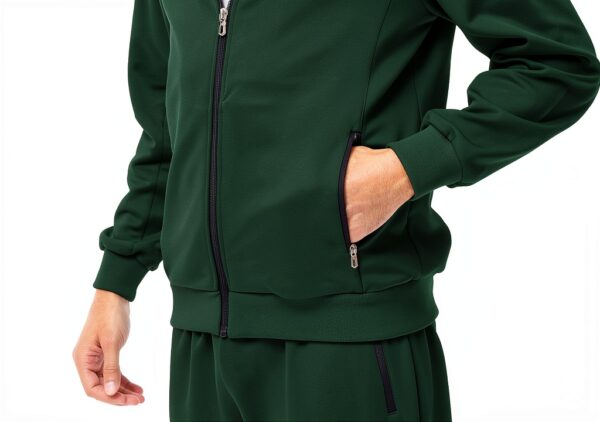 Trainingsanzug Herren Polyester Bequem Atmungsaktiv-4