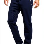 ZOXOZ Jogginghose Herren Baumwolle elastisch mit Taschen-0