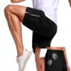 Herren Sportshorts atmungsaktiv reflektierend Laufshorts-2