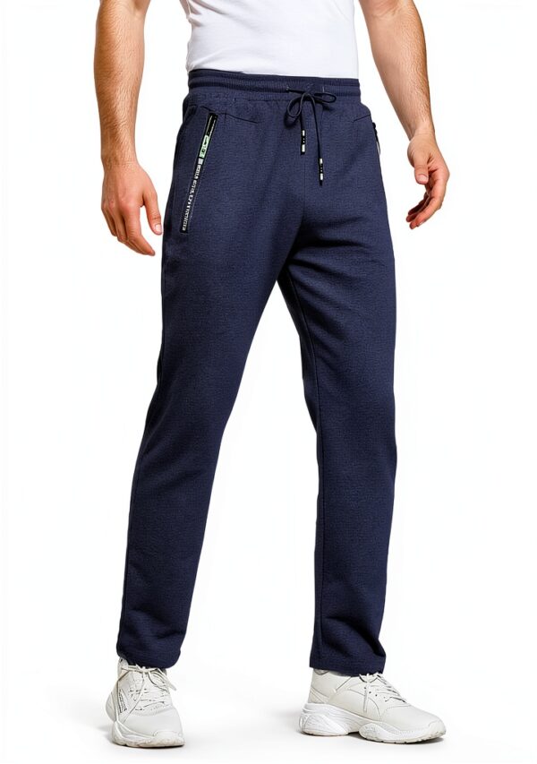 ZOXOZ Jogginghose Herren Baumwolle elastisch Taschen-3