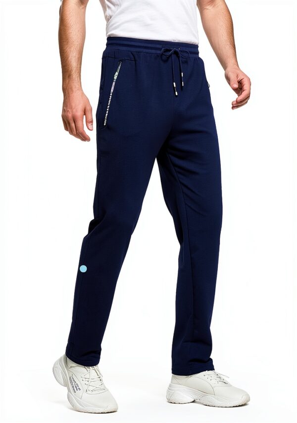 ZOXOZ Jogginghose Herren Baumwolle elastisch mit Taschen-3