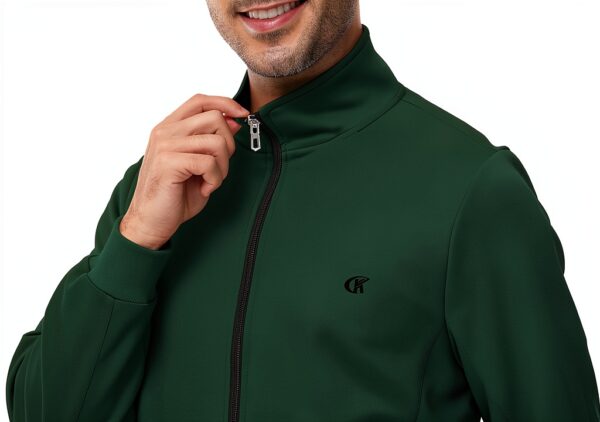 Trainingsanzug Herren Polyester Bequem Atmungsaktiv-3