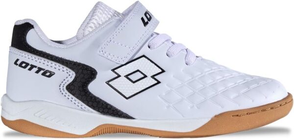Lotto Sneaker Unisex Kinder Schwarz Weiß Schwarz Dunkelgrau-0
