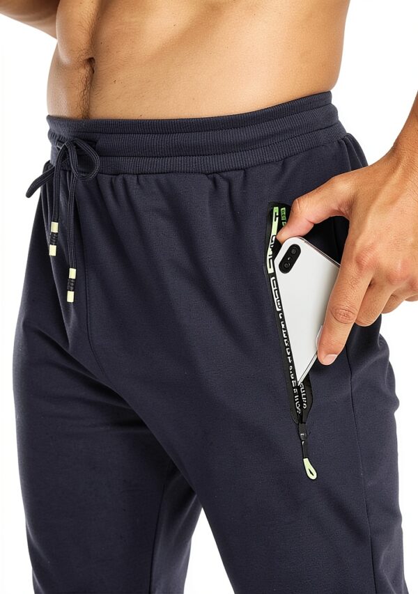 ZOXOZ Jogginghose Herren Baumwolle elastisch Taschen-2