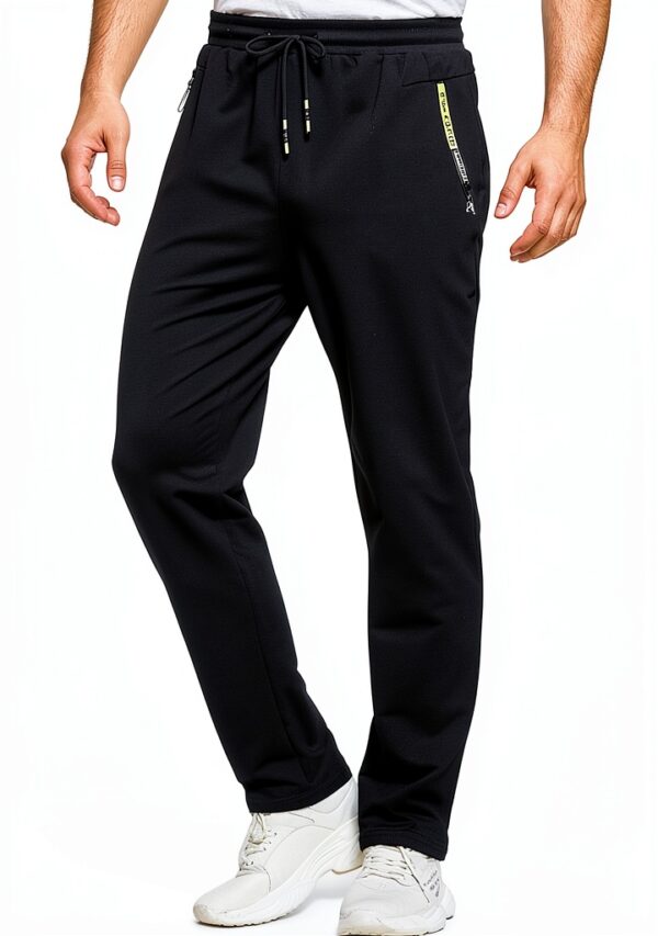 ZOXOZ Jogginghose Herren Baumwolle Elastisch Taschen-0