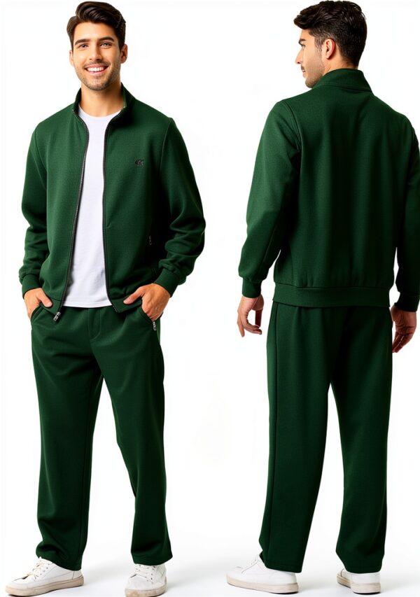 Trainingsanzug Herren Polyester Bequem Atmungsaktiv-5