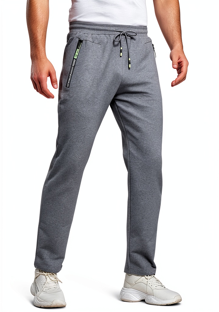 ZOXOZ Jogginghose in Grau auf einem Sportler bei Bewegung