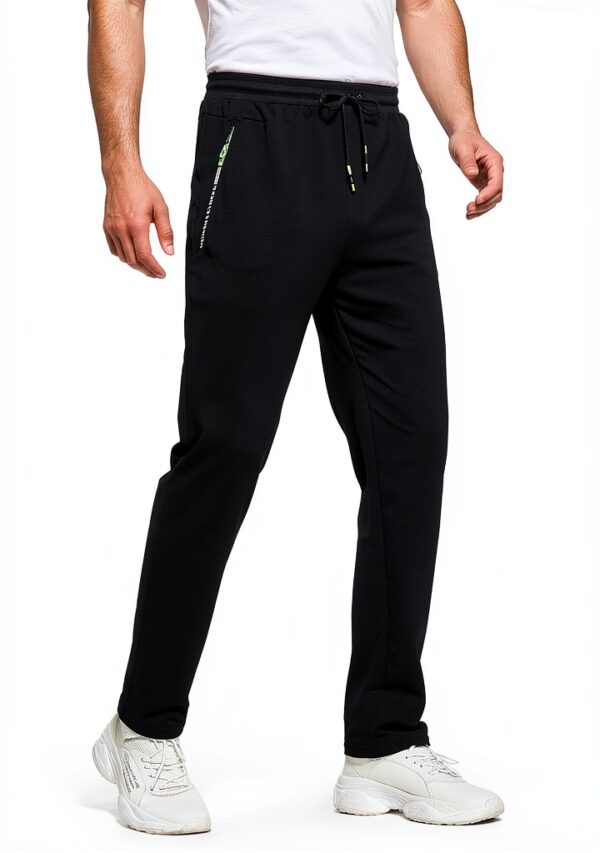 ZOXOZ Jogginghose Herren Baumwolle Elastisch Taschen-3