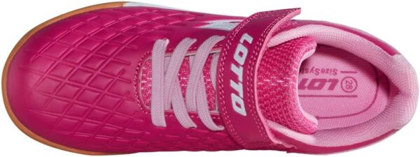 Lotto Sportschuh Kinder elastische Schnürung Klettverschluss-4