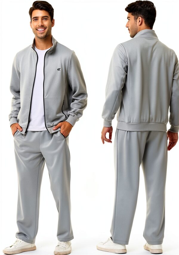 Trainingsanzug Herren Polyester Bequem Atmungsaktiv-5