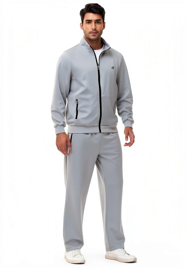 Trainingsanzug Herren Polyester Bequem Atmungsaktiv-6