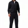 Trainingsanzug Herren Polyester Bequem Atmungsaktiv-6