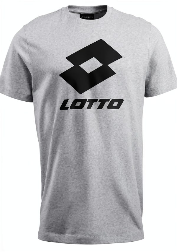 Lotto Herren T-Shirt Baumwolle Regular Fit Logo Print