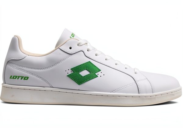Lotto Unisex Sneaker Jambol White Green Sportlich Bequem