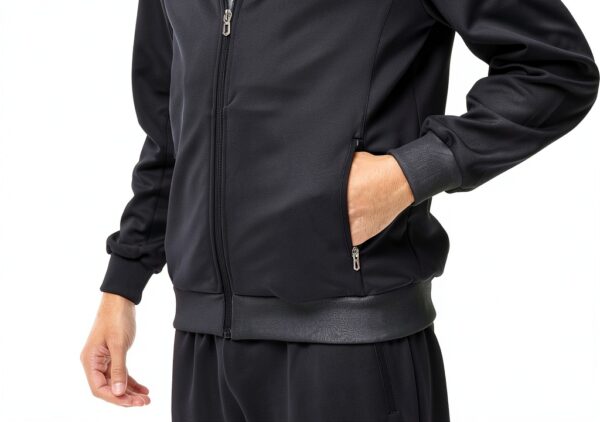 Trainingsanzug Herren Polyester Bequem Atmungsaktiv-4